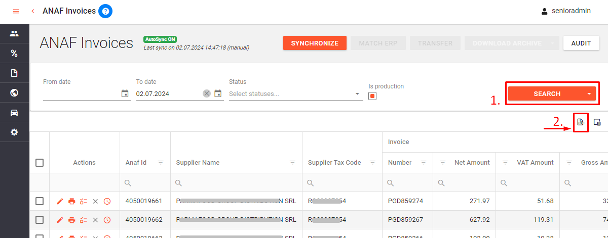 Actiuni pe grid tutorial - export all data to excel - supplier Anaf invoices.png