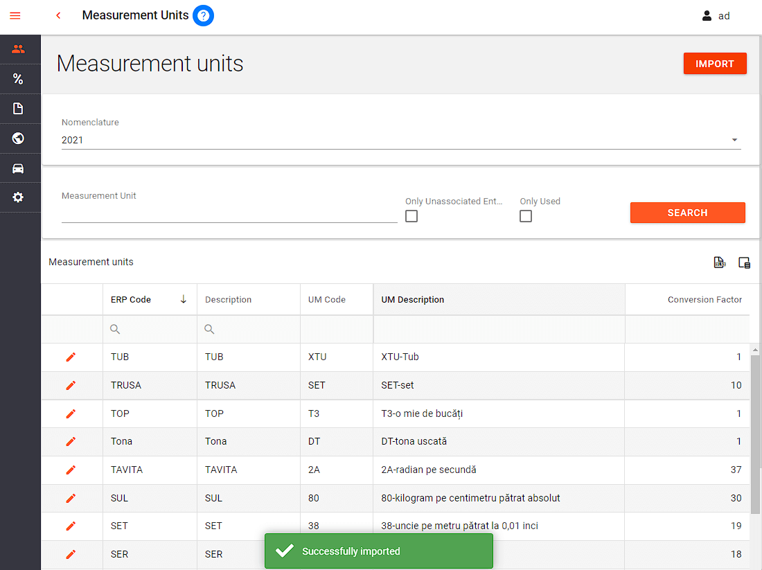 11. Import in Measurement Units -mesaj finalizare cu succes .png