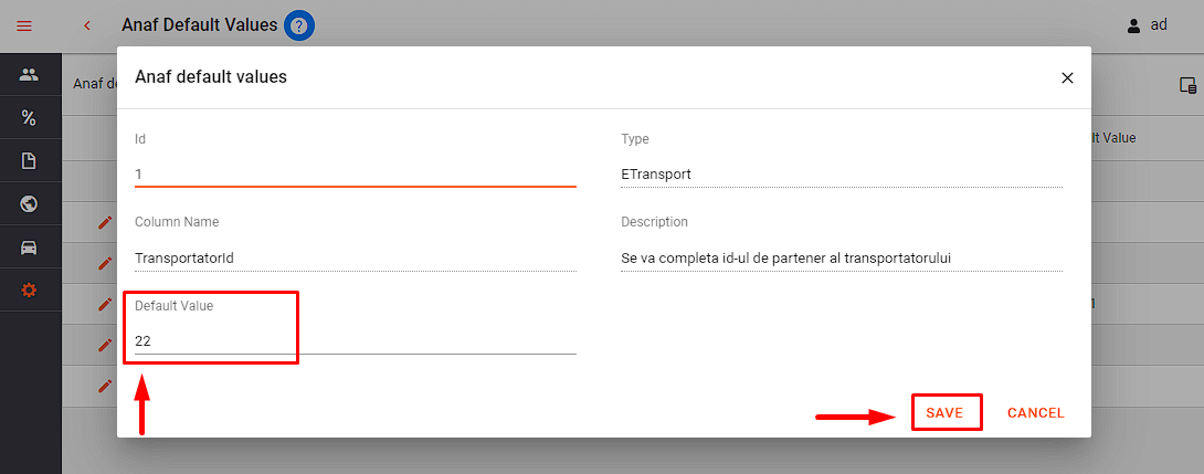 5. Anaf default values - editare camp Default value.png